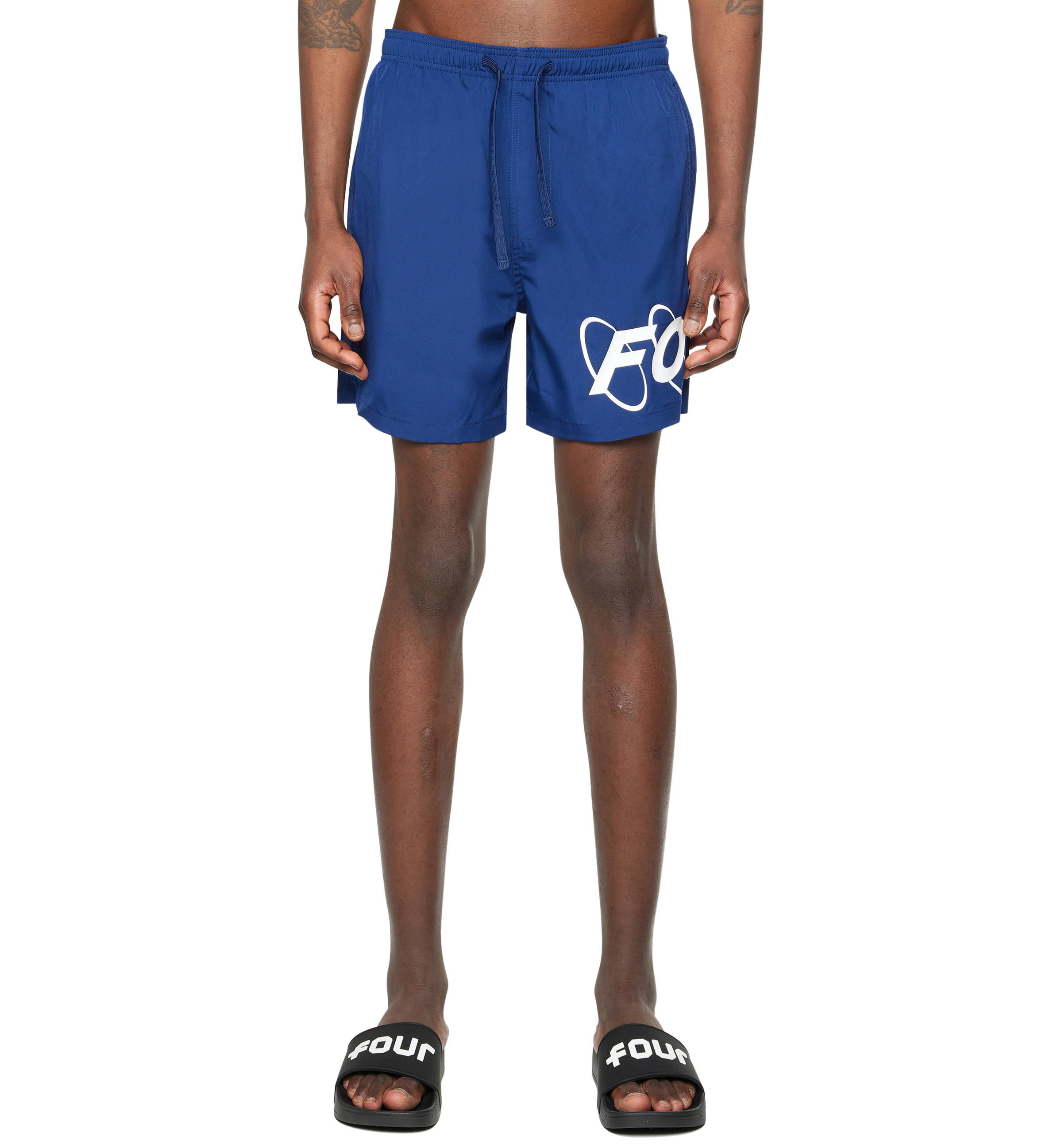 Big Circles Swim Shorts Marine Blue