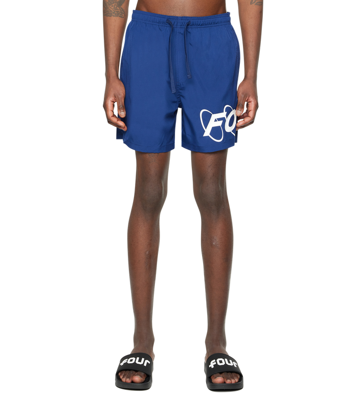 Big Circles Swim Shorts Marine Blue