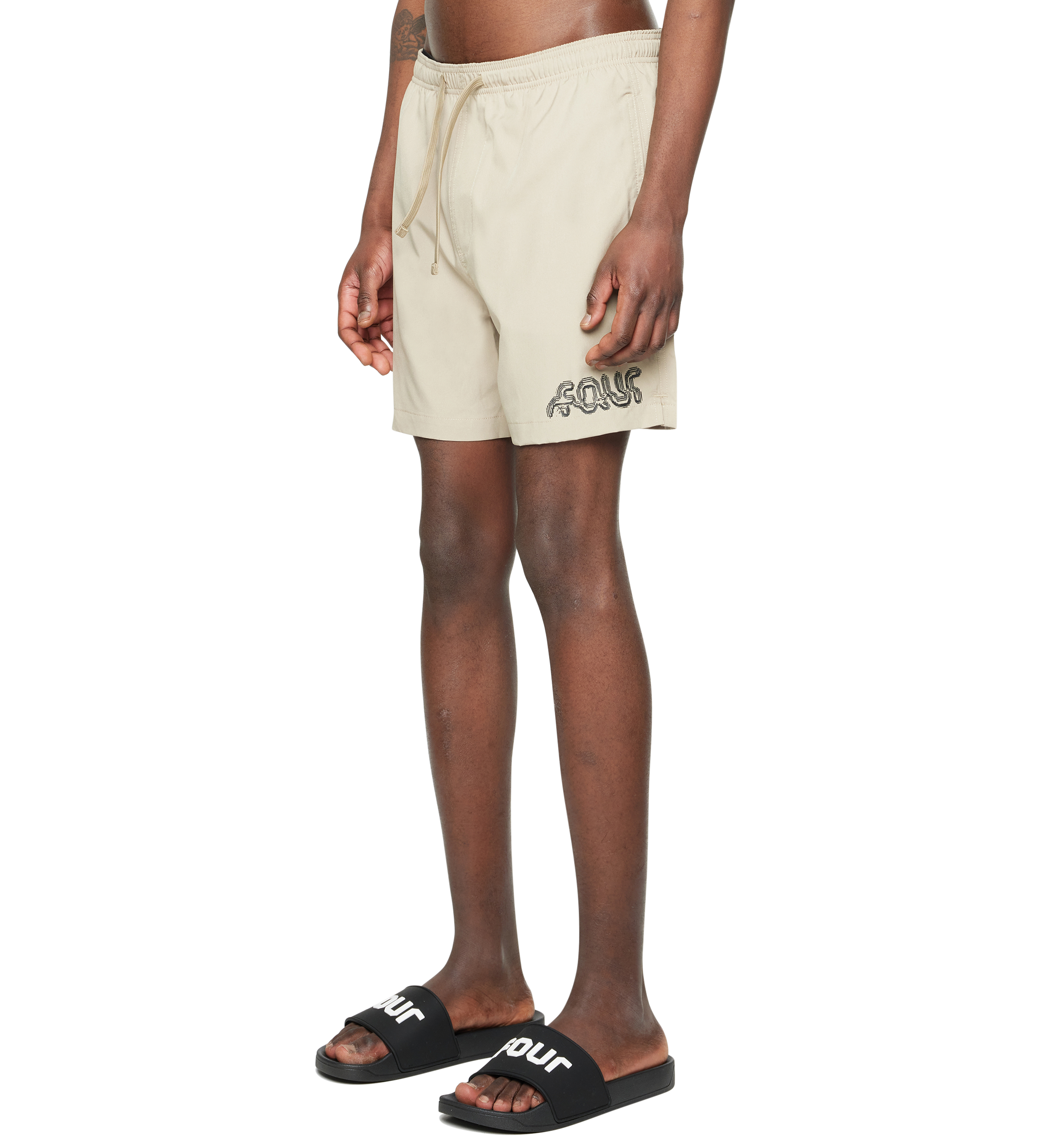 Glitch Swim Shorts Vintage Khaki