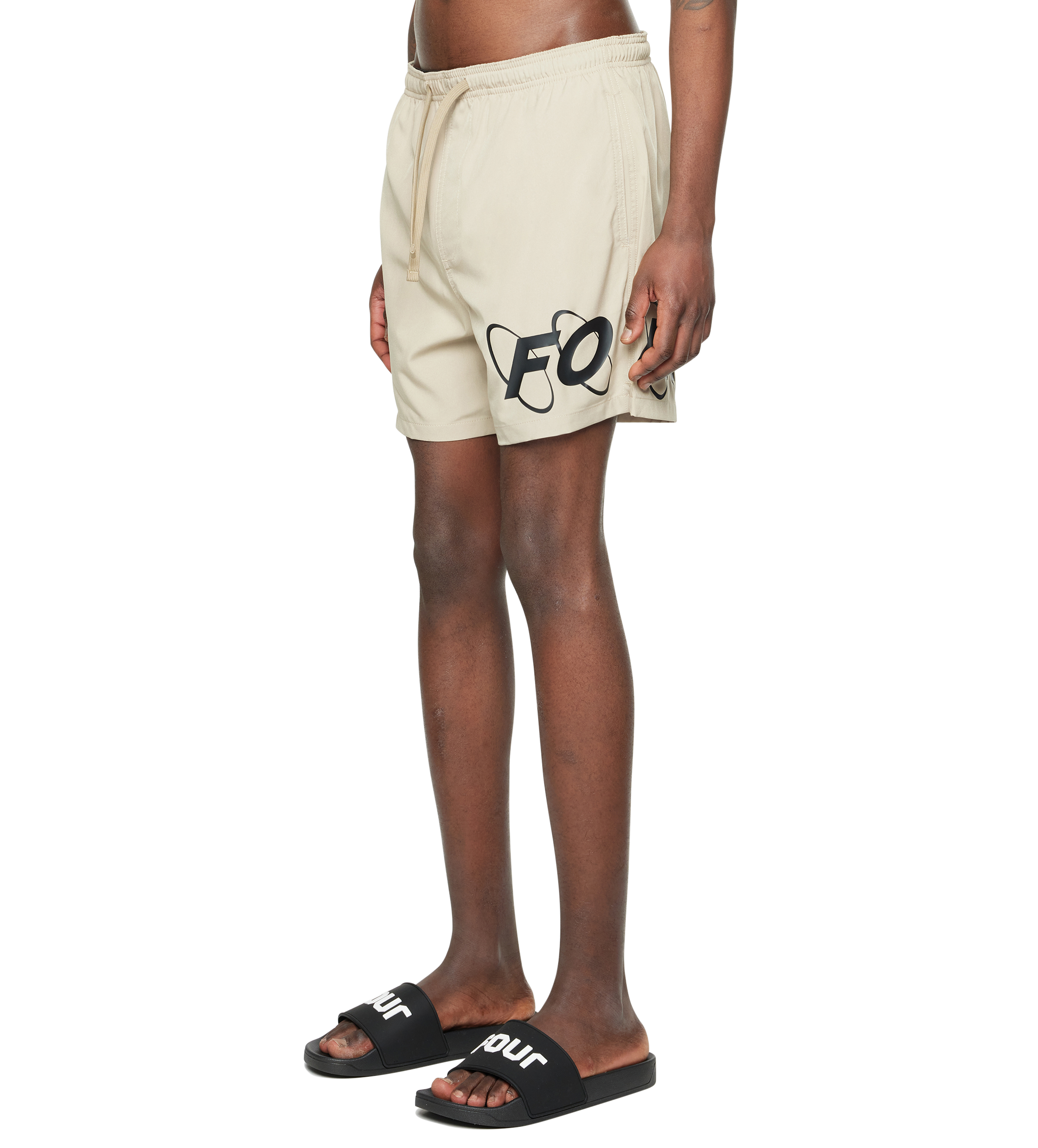 Big Circles Swim Shorts Vintage Khaki