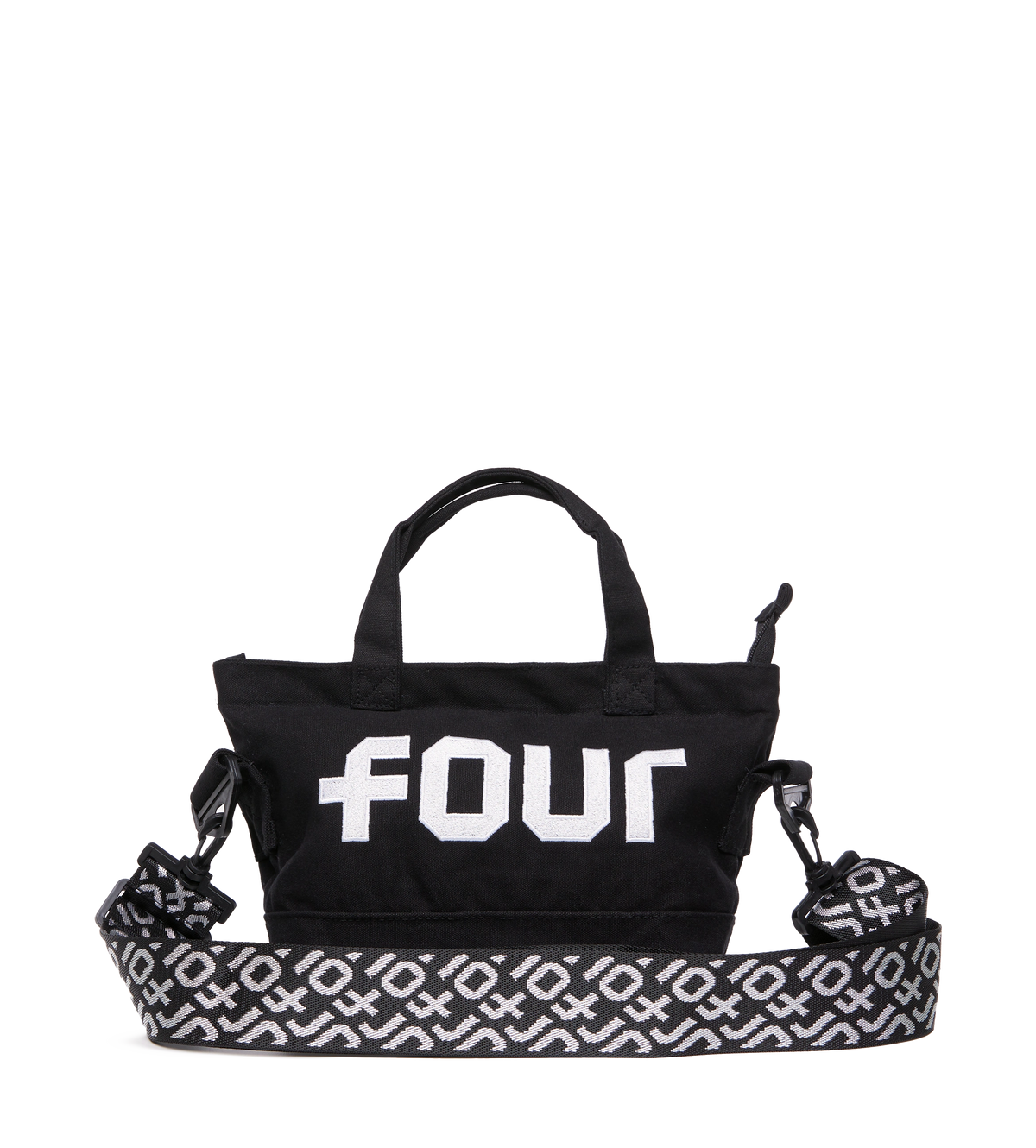 Logo Mini Sized Embroidery Shopper