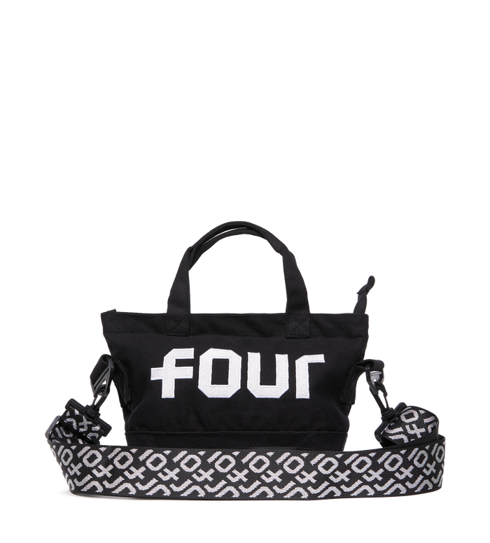 Logo Mini Sized Embroidery Shopper