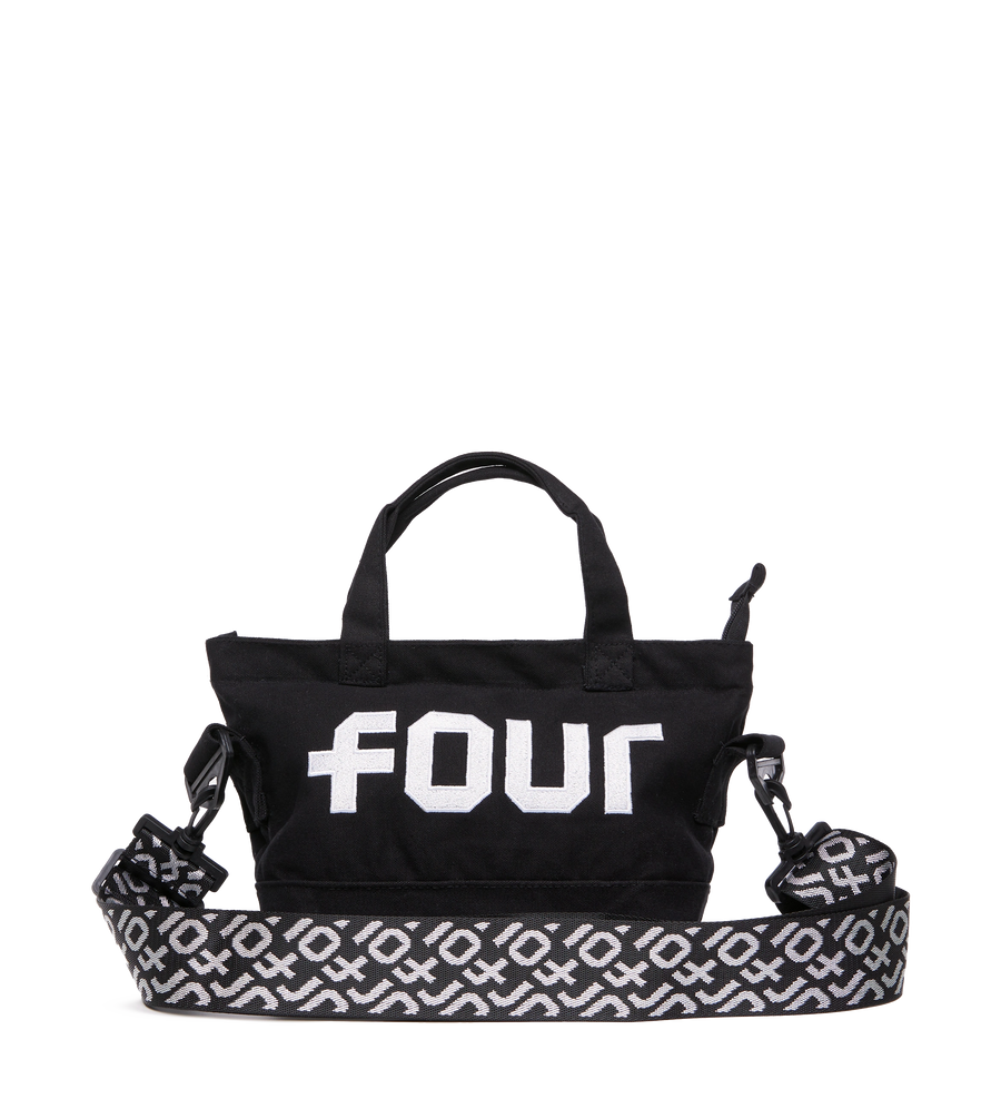 Logo Mini Sized Embroidery Shopper