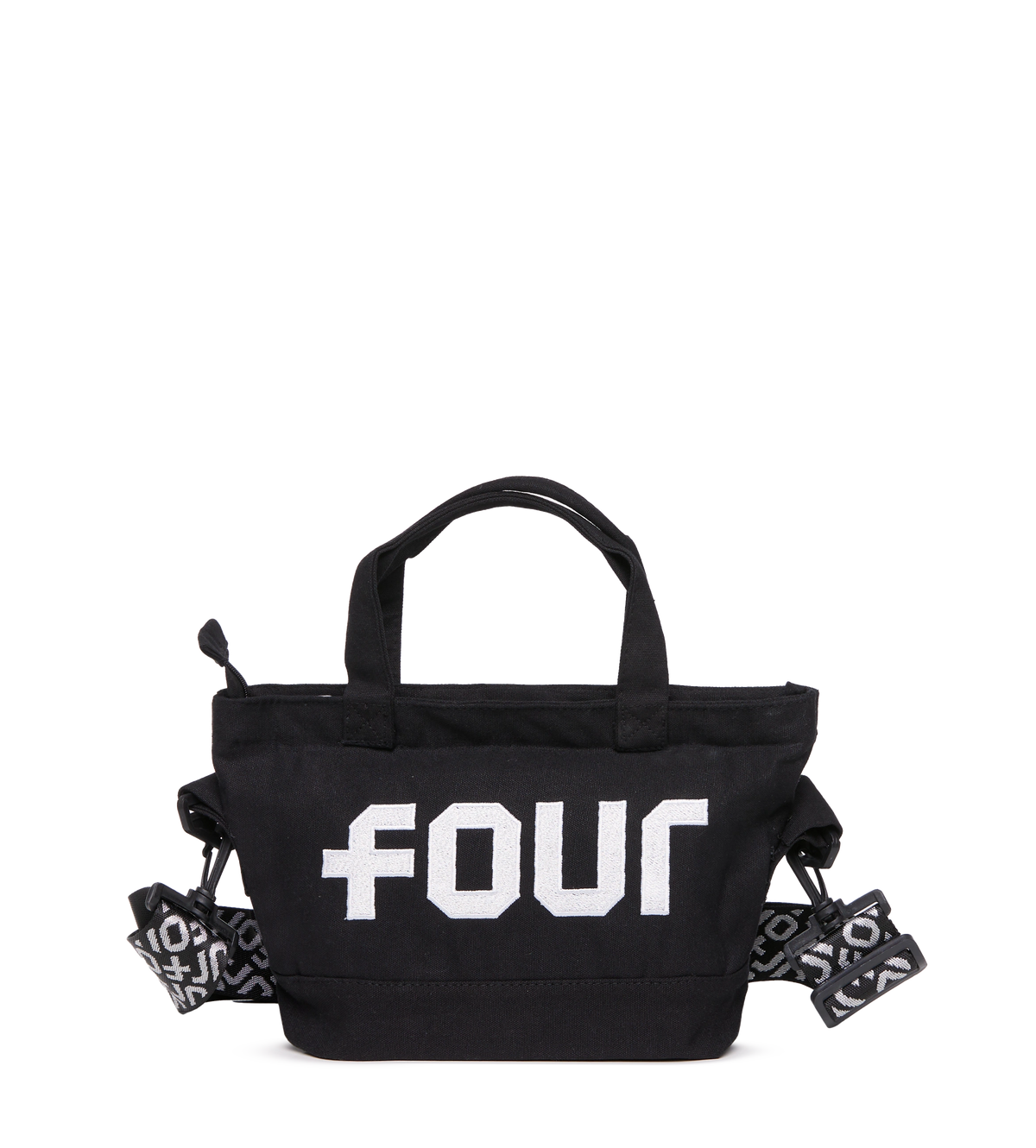 Logo Mini Sized Embroidery Shopper