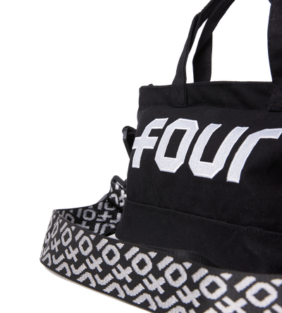 Logo Mini Sized Embroidery Shopper