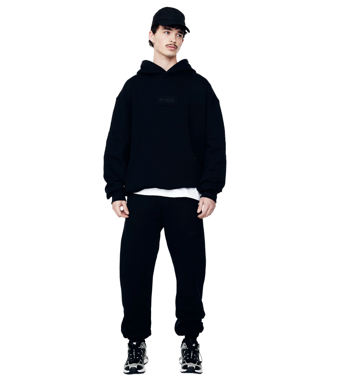 Inside Out Hoodie Black