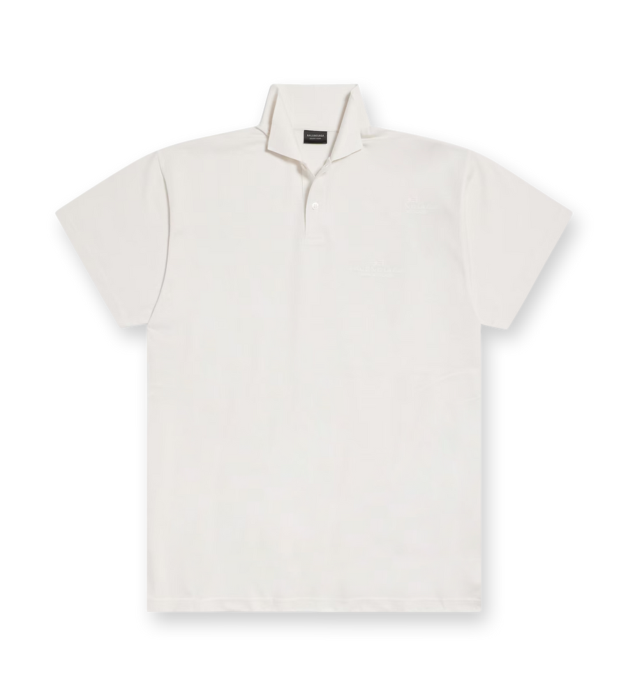 Intertwined Polo Dirty White