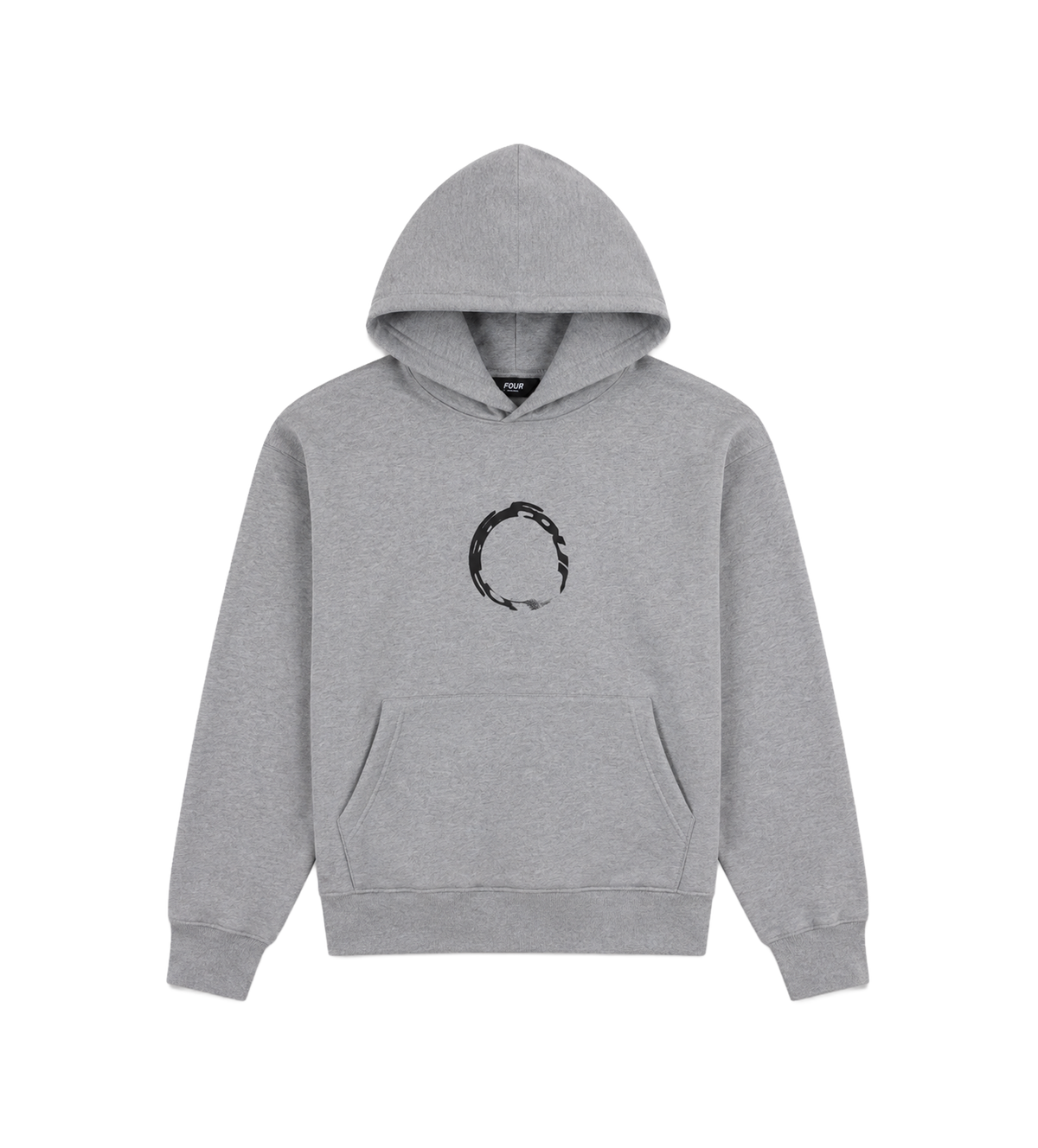 Rotation Hoodie Grey Melange
