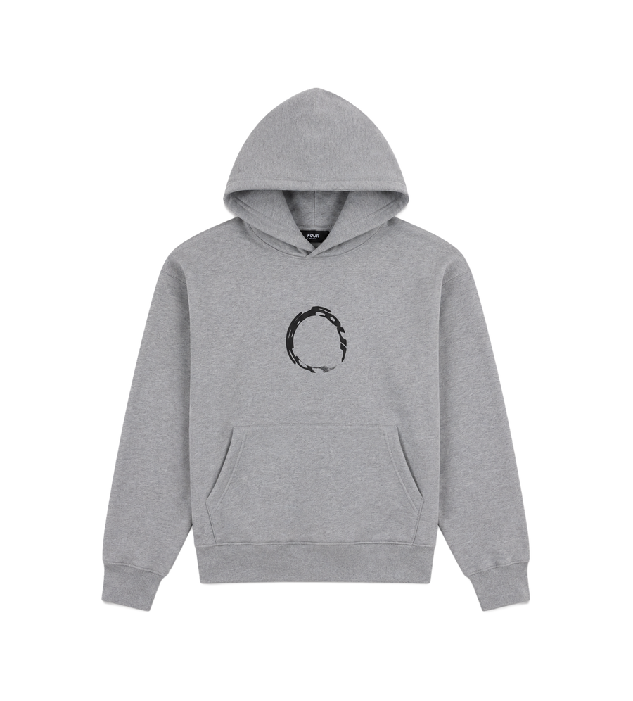 Rotation Hoodie Grey Melange