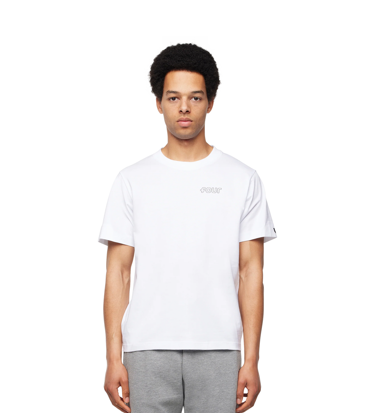 Outline Casual T-shirt White