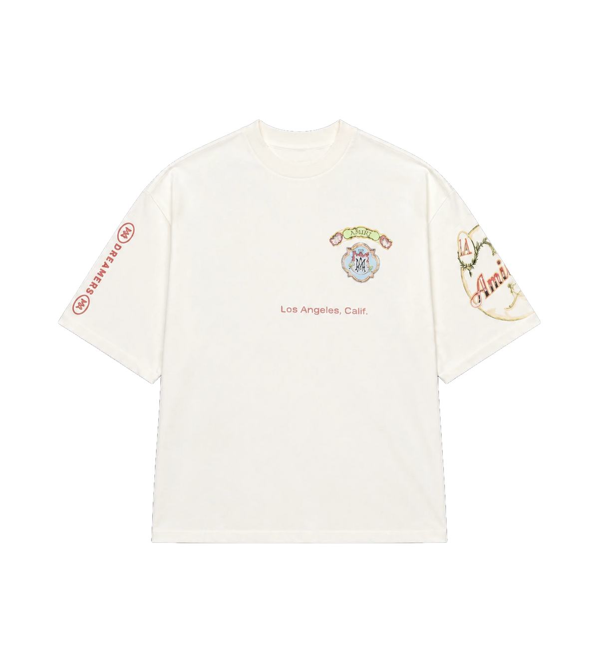 Vista HJ skater-T-shirt in ivoor