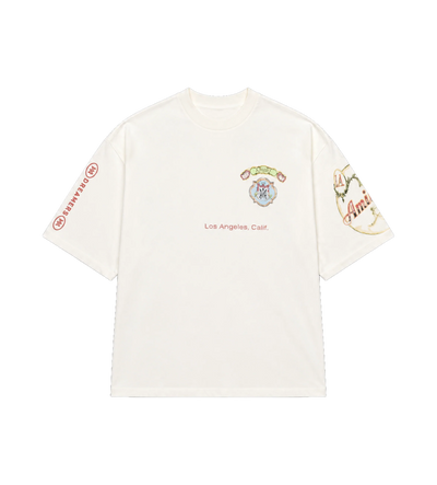 Vista HJ skater-T-shirt in ivoor