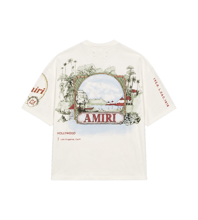 Vista HJ skater-T-shirt in ivoor