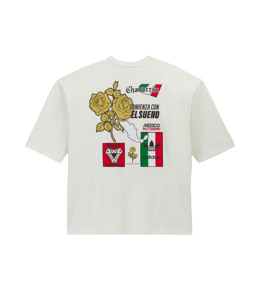 Willy Chavarria Grafisch T-shirt in wit