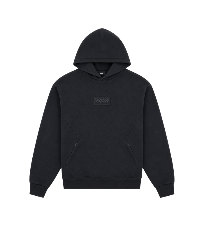 Inside Out Hoodie Black