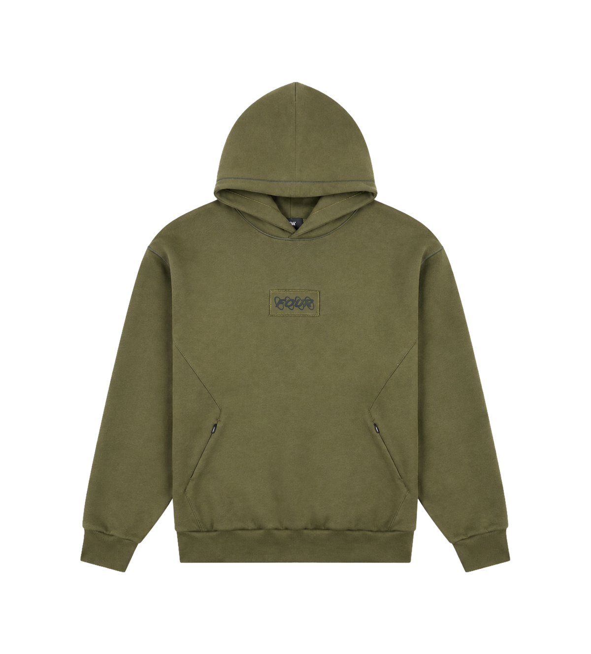 Inside Out Hoodie Groen
