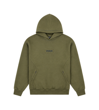 Inside Out Hoodie Groen