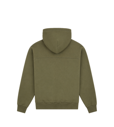 Inside Out Hoodie Groen