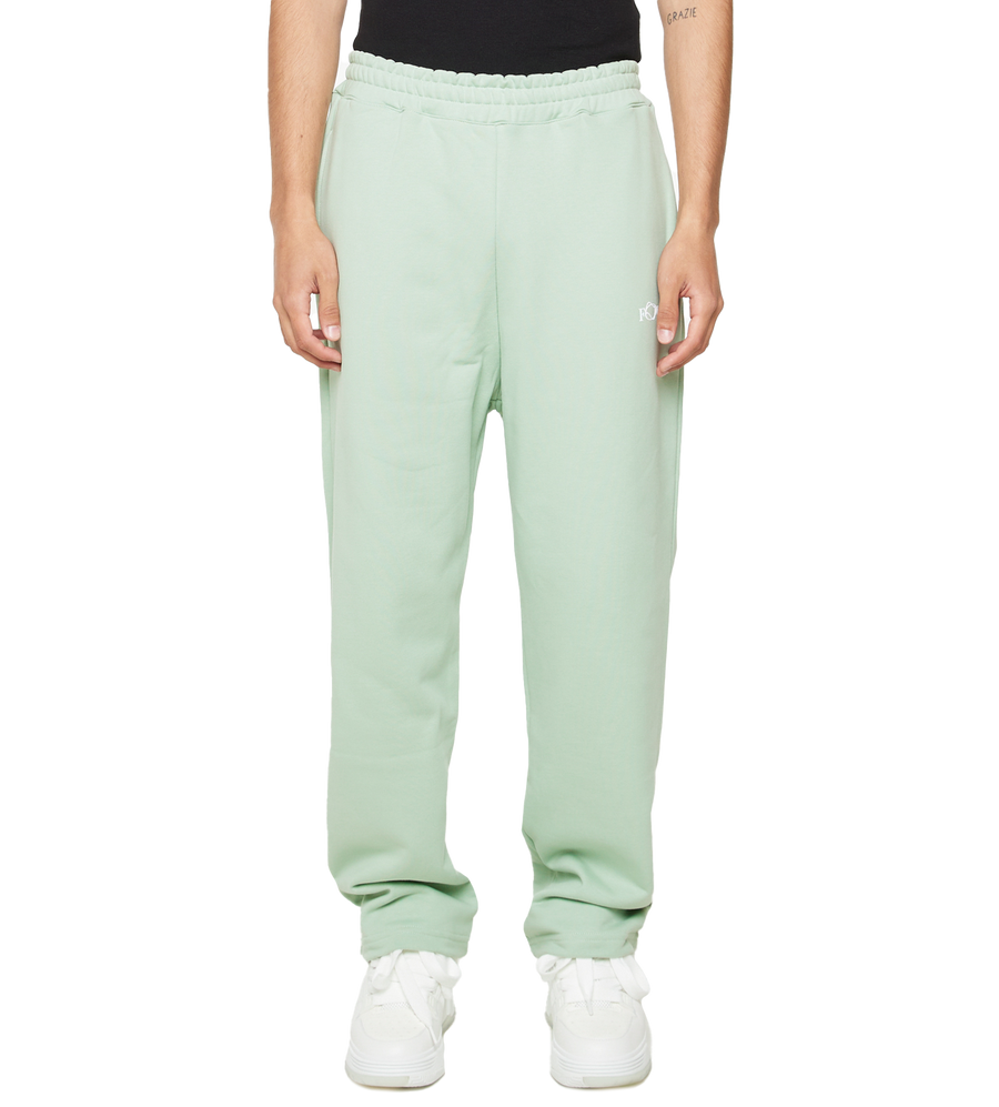 C5 Wavy Logo Pants Frosty Green