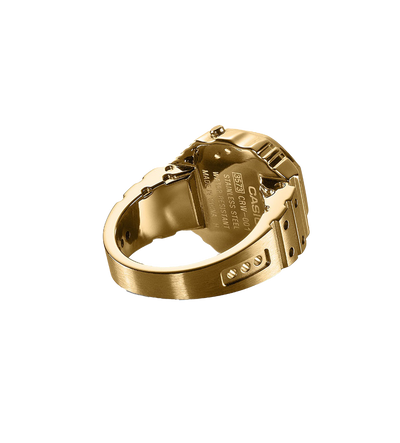 Casio CRW-001G-9 Ring Watch in Gold