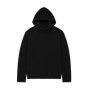 Hooded Cashmere & Silk Sweater Black