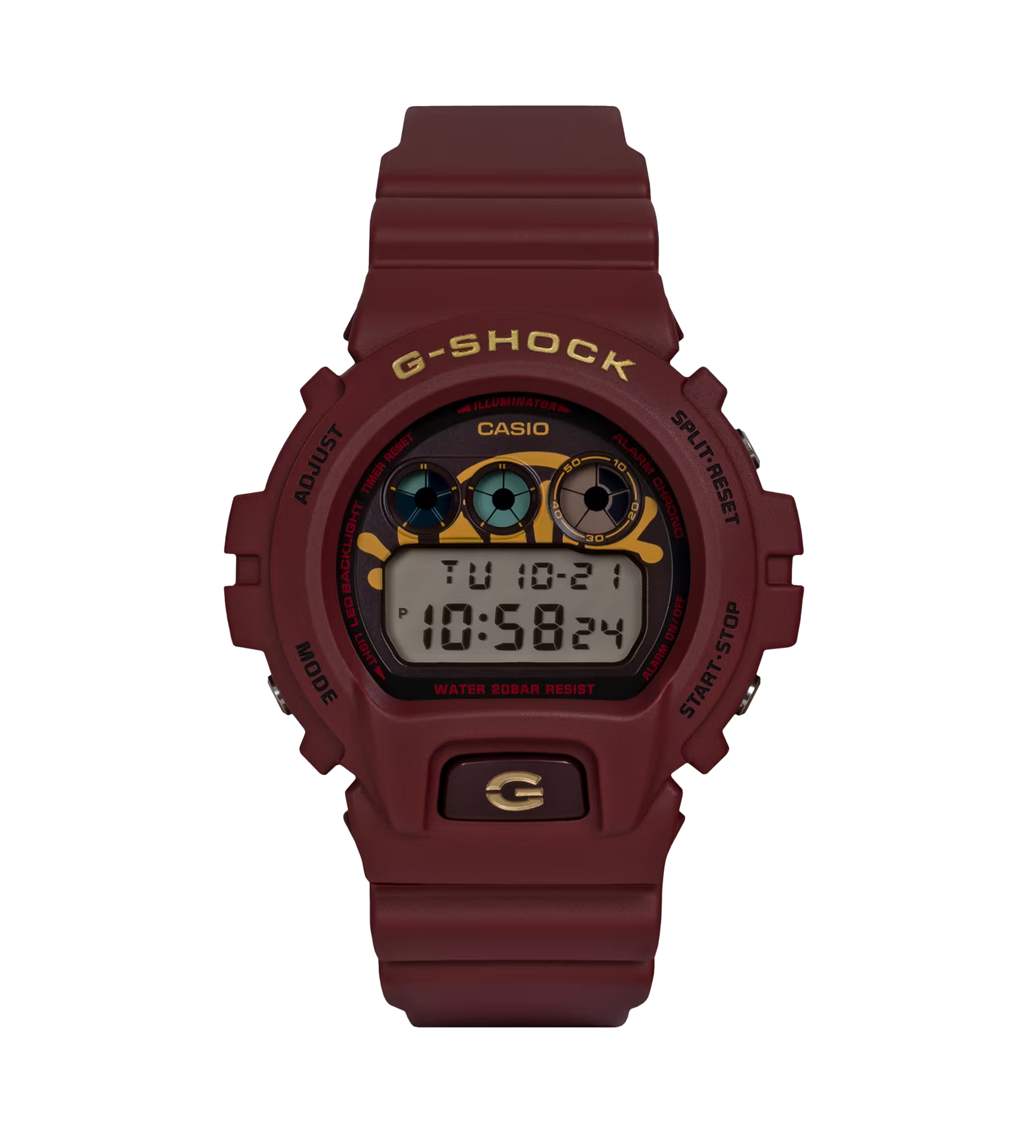 G-Shock DW-6900CC25-4 Watch in Red