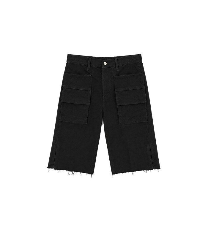 Tower Bolan Cutoff Cargo Pants Black