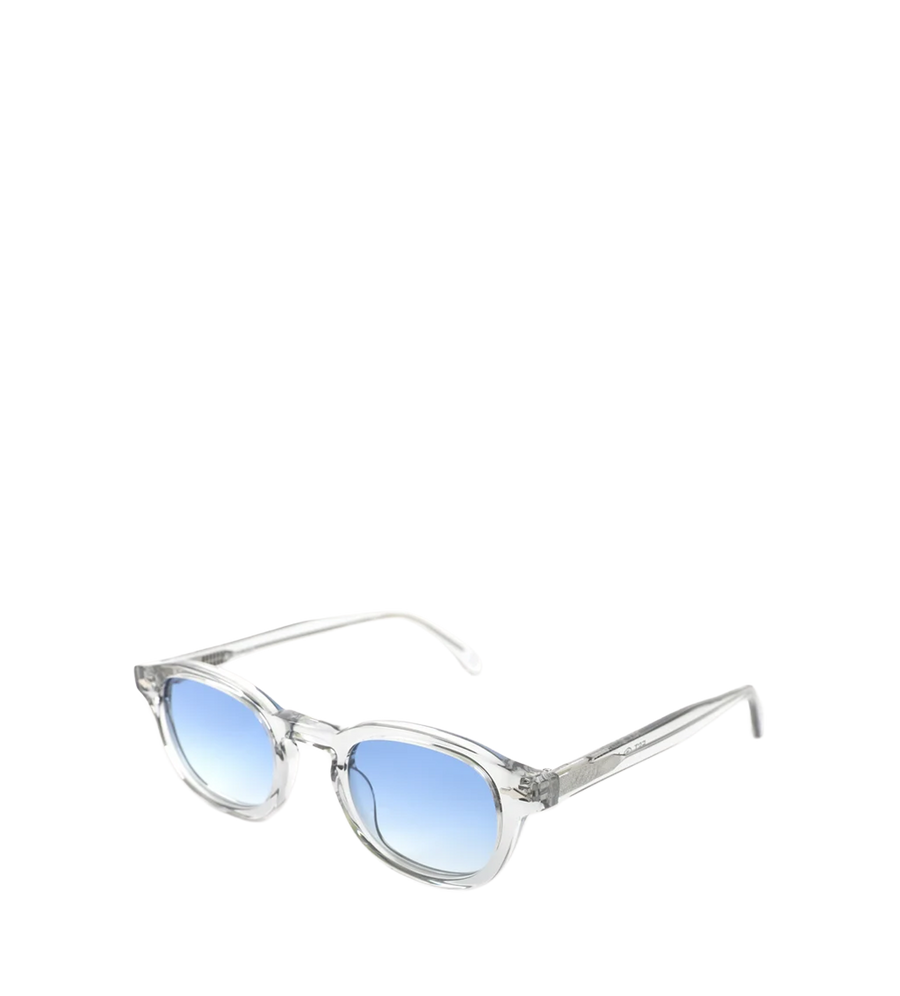 Mire II Sunglasses Silver / Blue Gradient