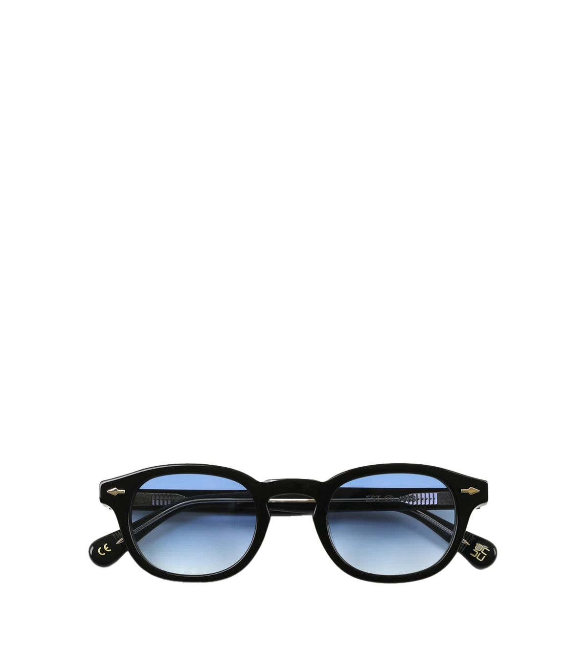 Vell II Sunglasses Black / Blue Gradient