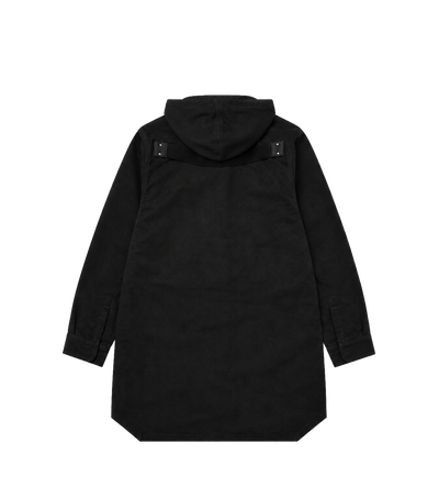 Bovenshirtjack met capuchon Zwart