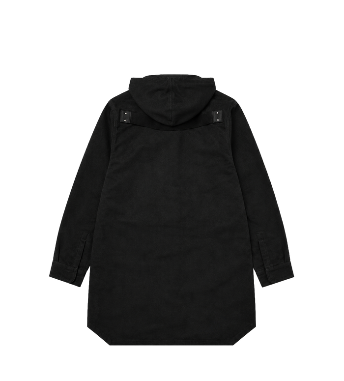 Bovenshirtjack met capuchon Zwart