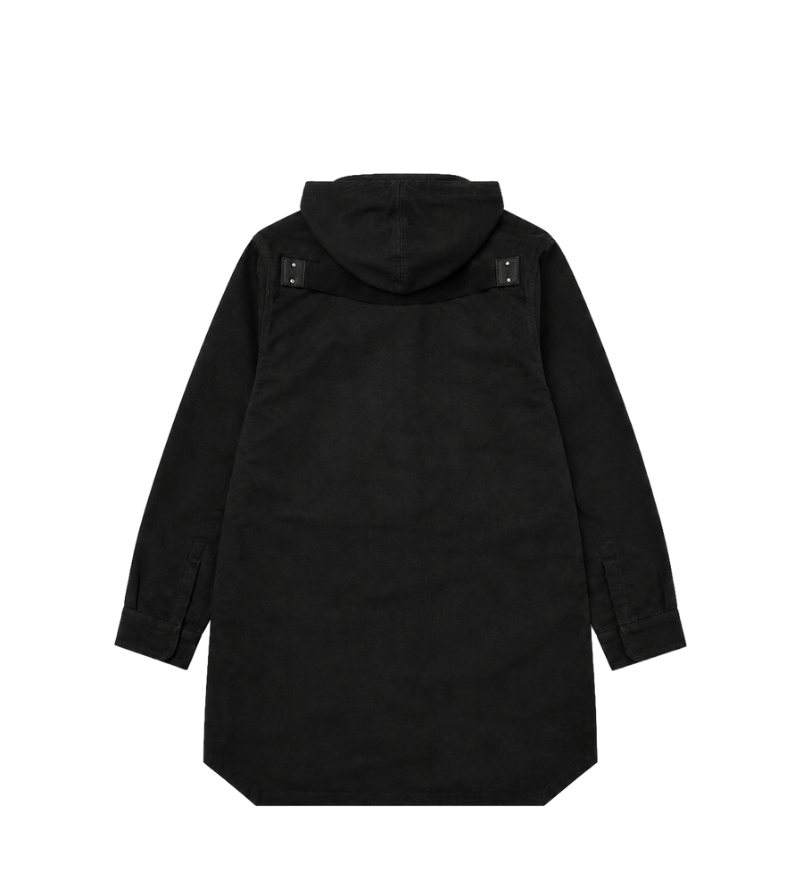 Bovenshirtjack met capuchon Zwart