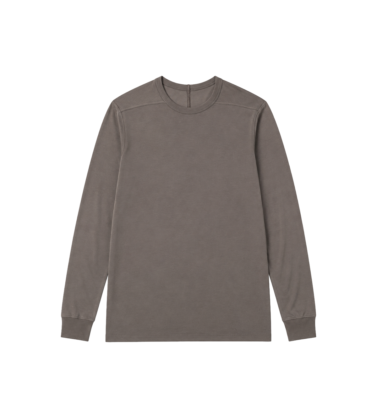 Basic T-shirt met lange mouwen Stof
