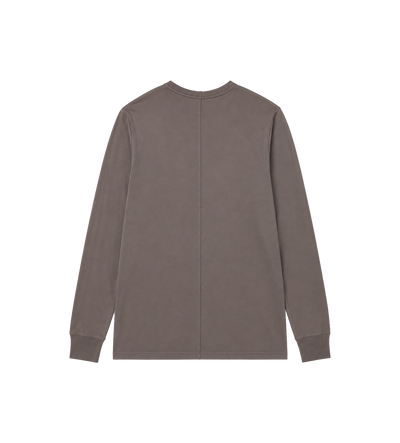 Basic T-shirt met lange mouwen Stof
