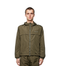 Sport Windbreaker Nylon Jacket Moss Green