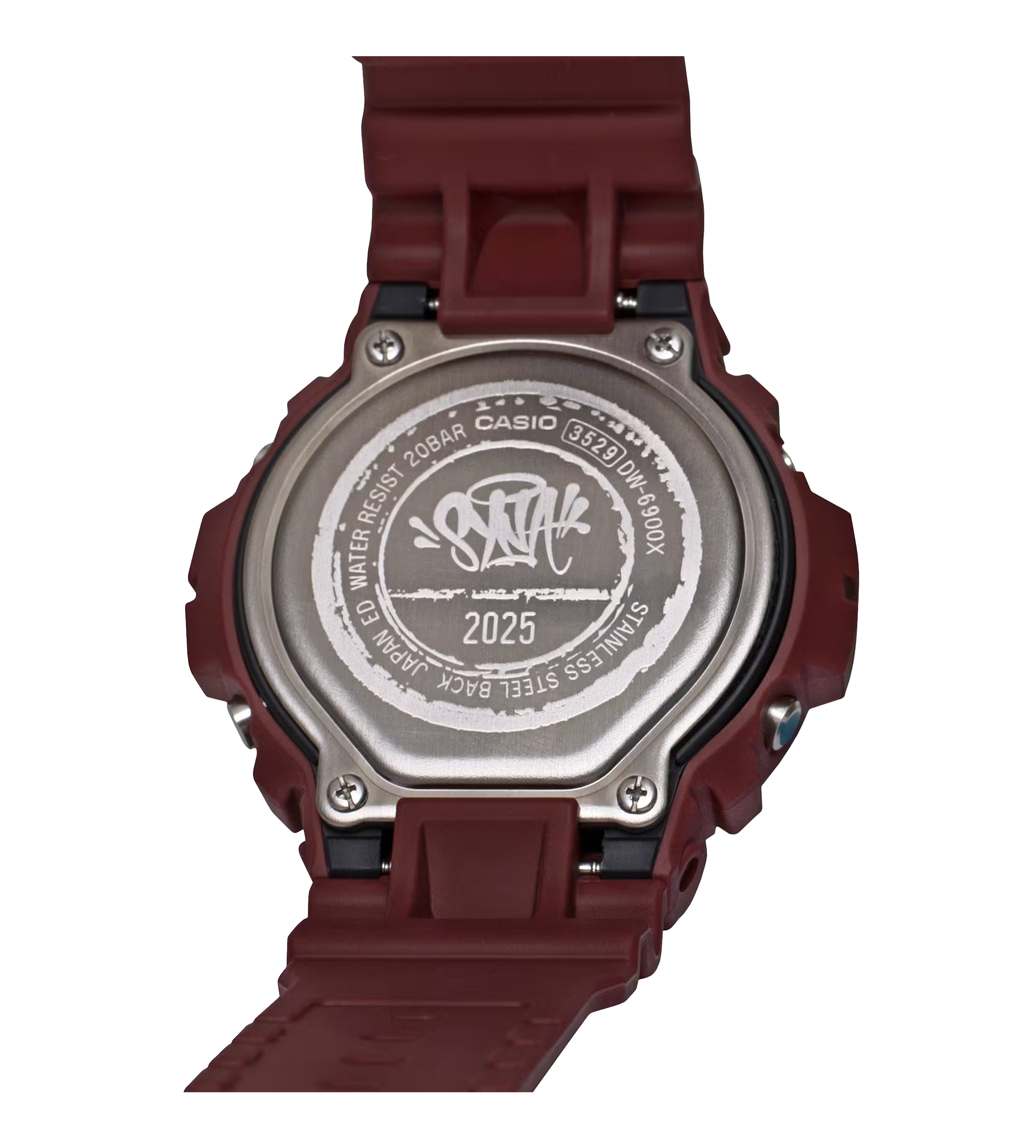 G-Shock DW-6900CC25-4 Watch in Red