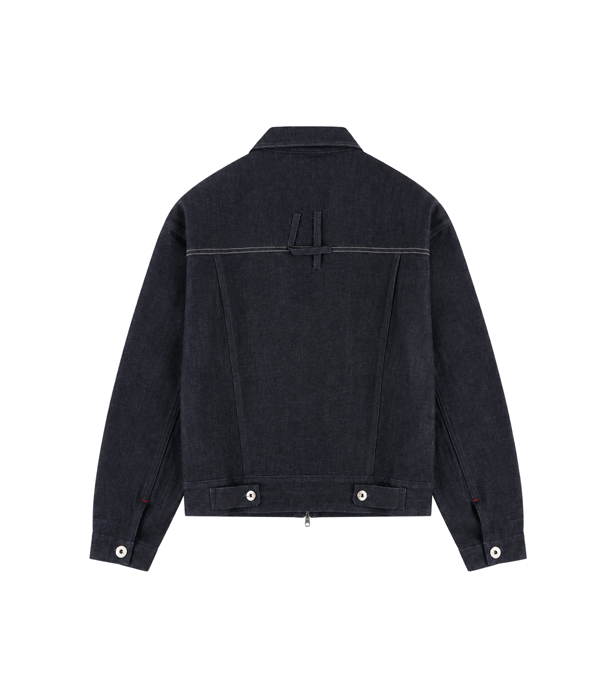 Logo Raw Denim Jacket