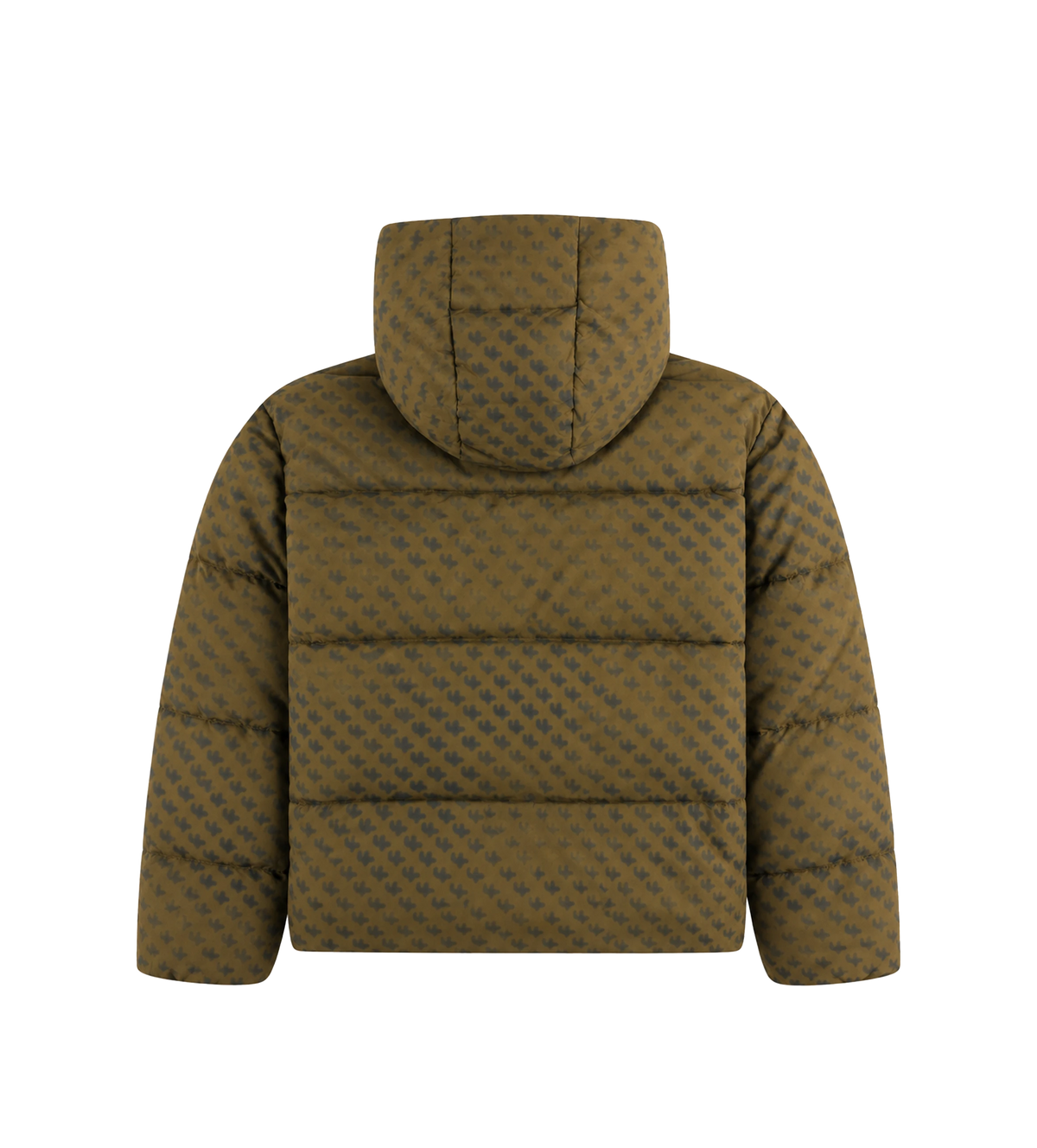 Monogram AOP Puffer Jacket Green