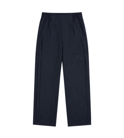 Script Logo Wool Pants Navy