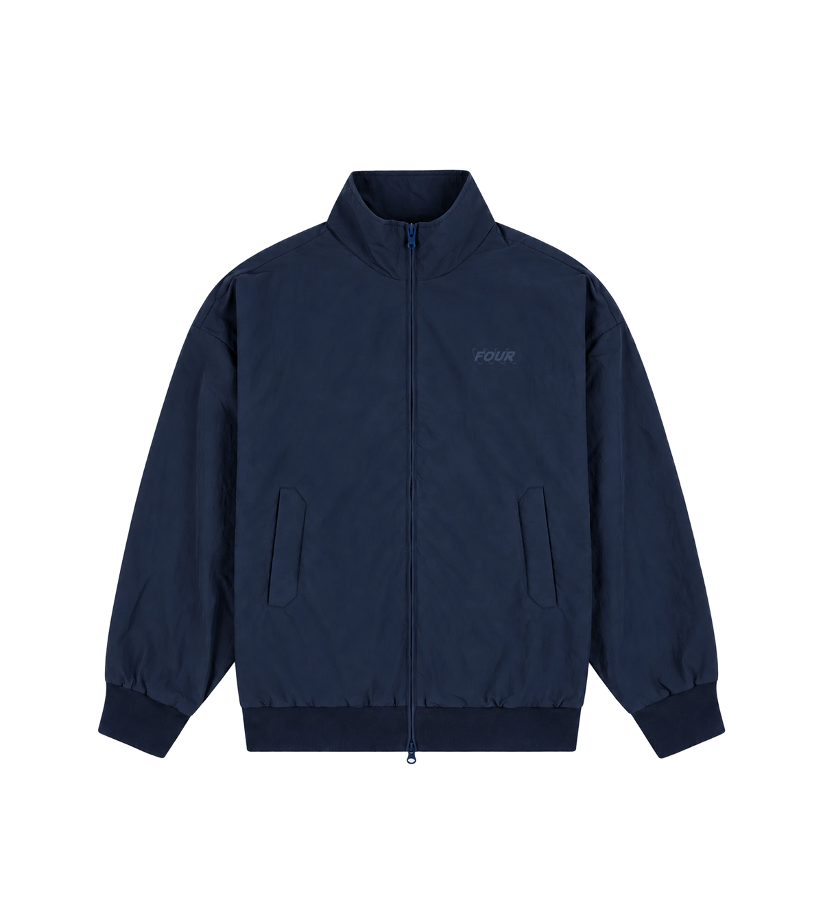 Circles Track Jacket Navy