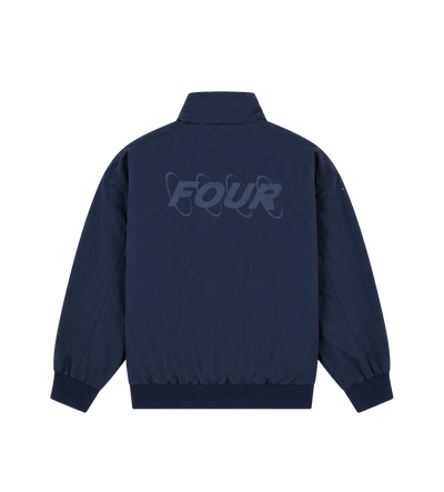 Circles Track Jacket Navy