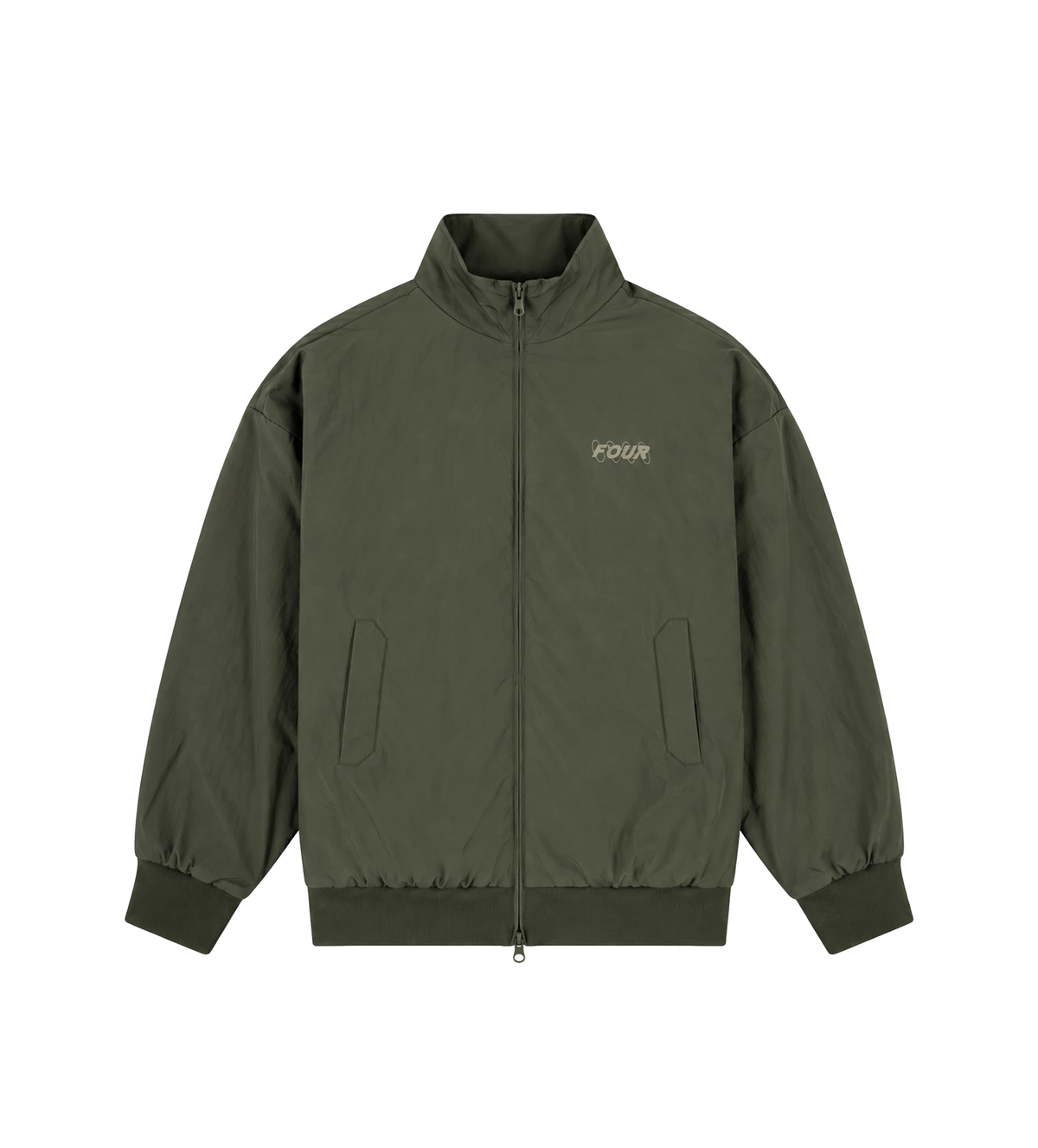 Circles Track Jacket Dark Green