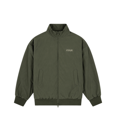 Circles Track Jacket Dark Green