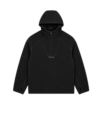 Sportswear Fleece Anorak Zwart