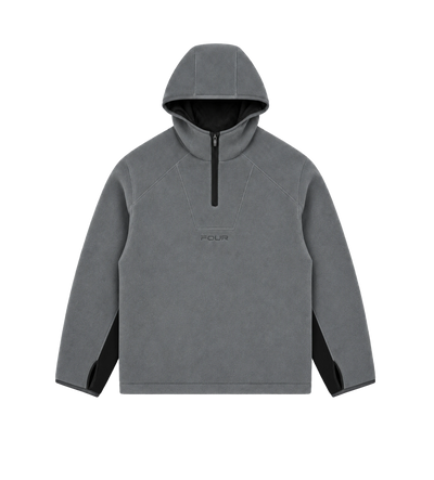 Sportswear Fleece Anorak Steengrijs