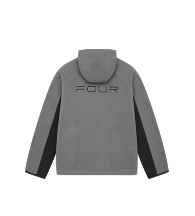 Sportswear Fleece Anorak Steengrijs