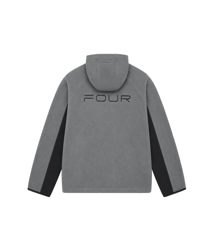 Sportswear Fleece Anorak Stone Grey