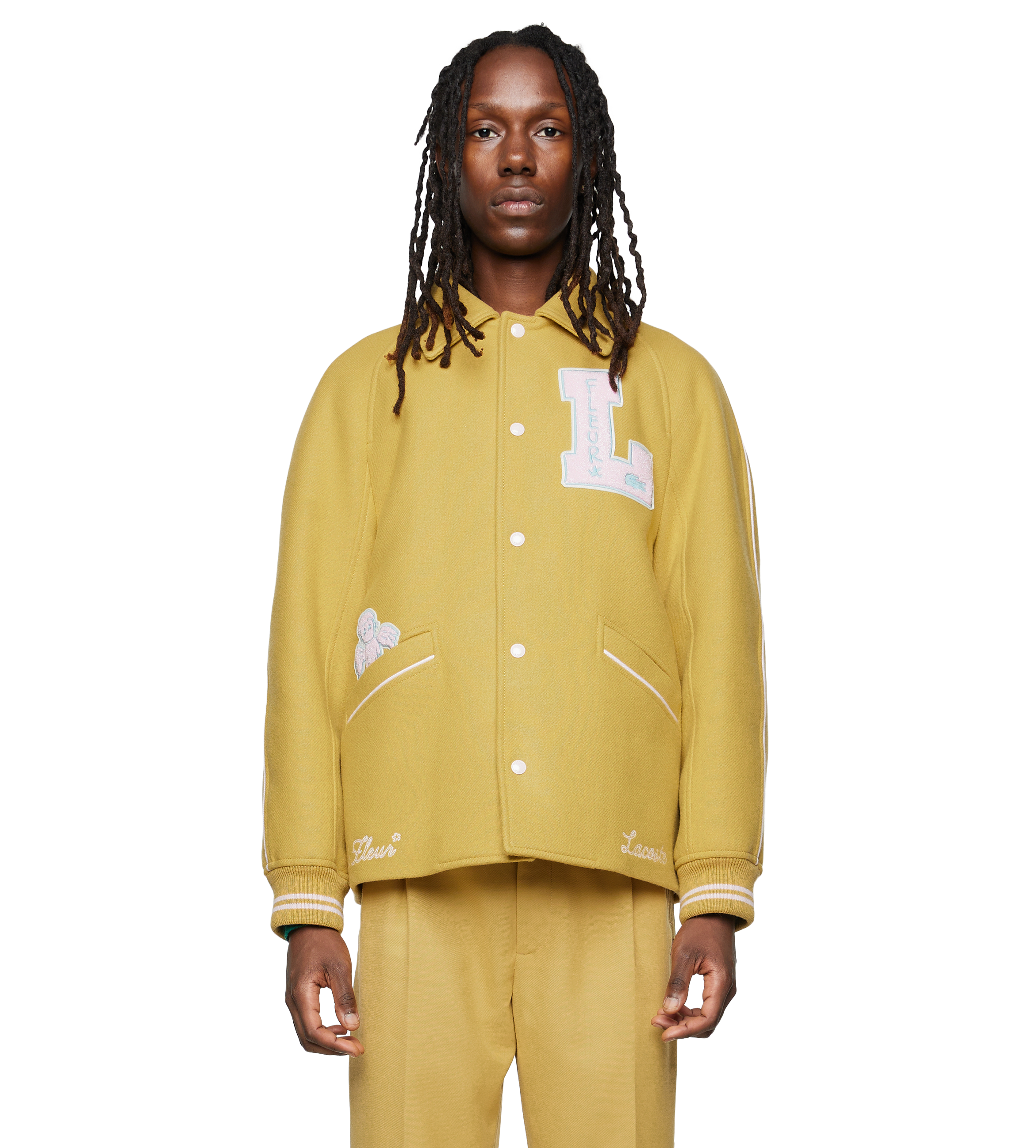 Lacoste x Le Fleur Jacket Yellow