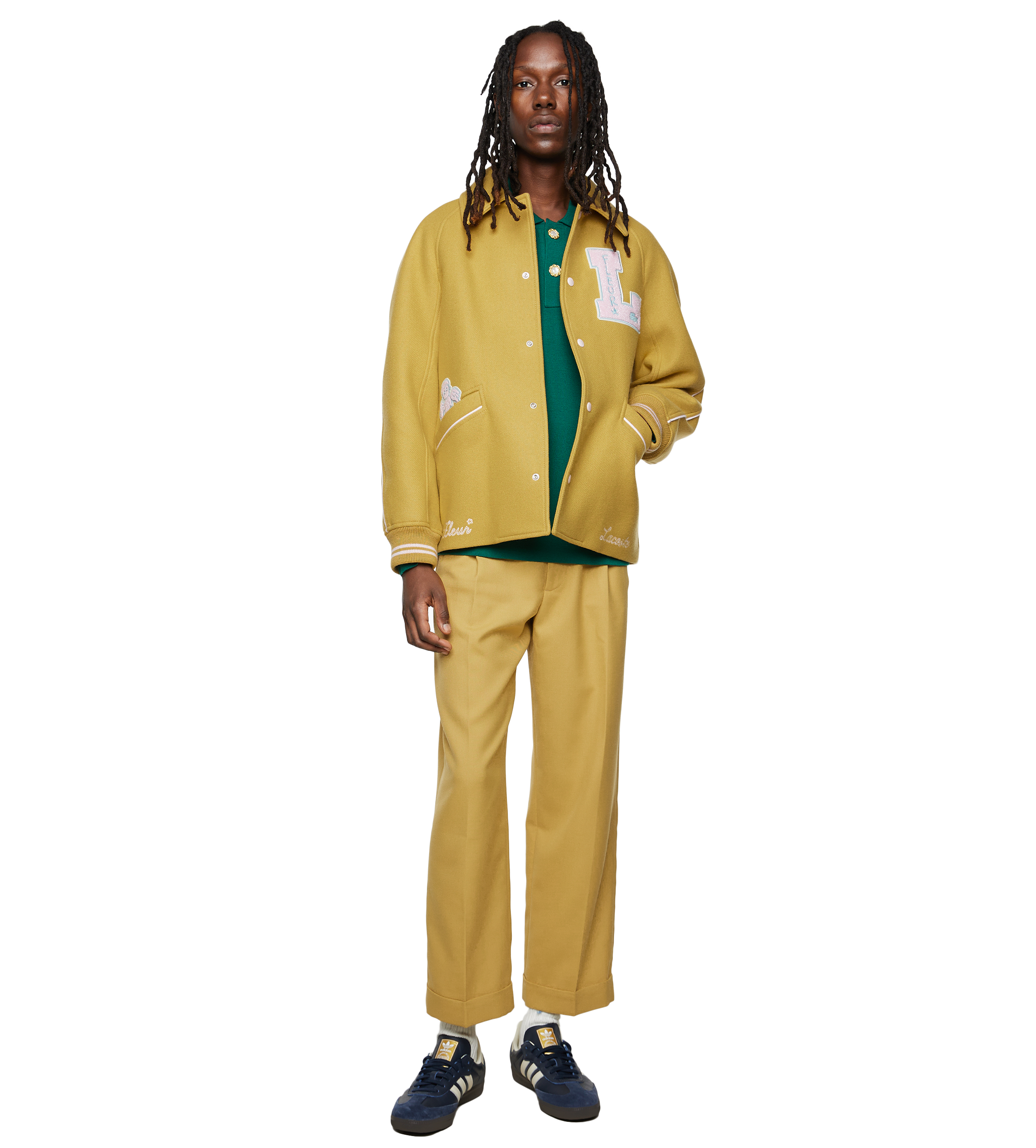 Lacoste x Le Fleur Jacket Yellow