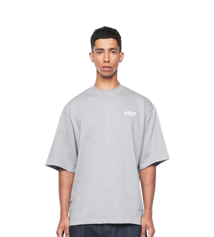 Logo Heavy T-shirt Grey Melange